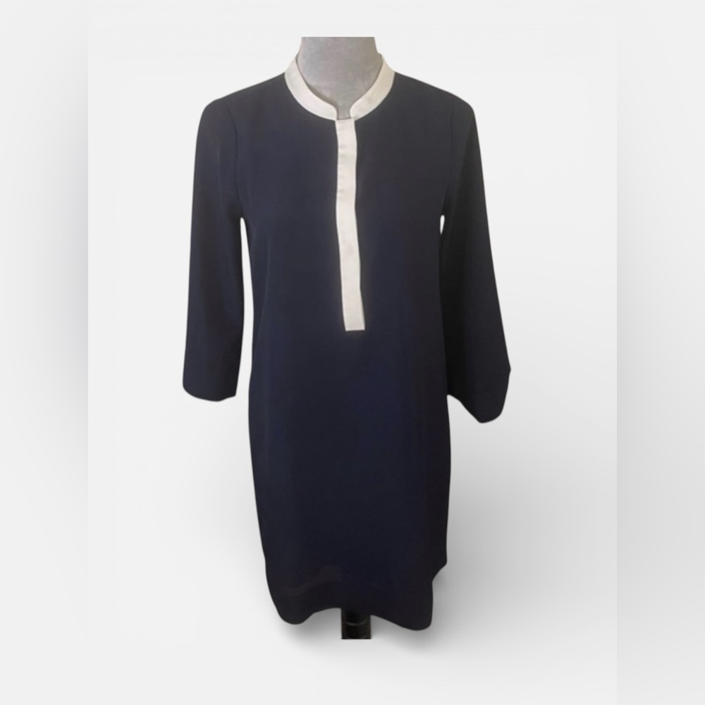 J. Crew Navy Shirt Dress